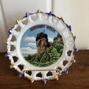 Ready to hang Chimney Rock North Carolina Collector’s plate